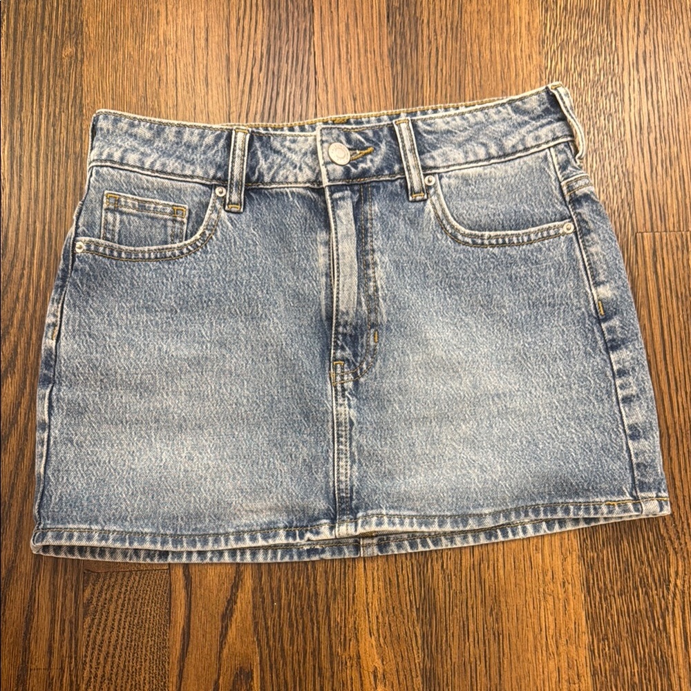 Pacsun Jean Mini Skirt